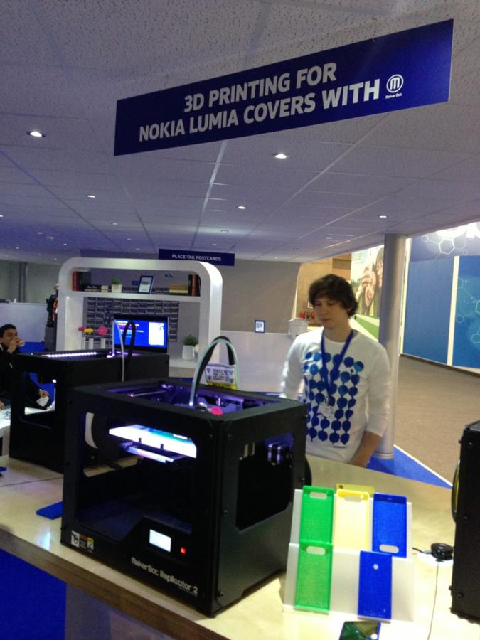 Nokia 3D printer. Quite impressive.